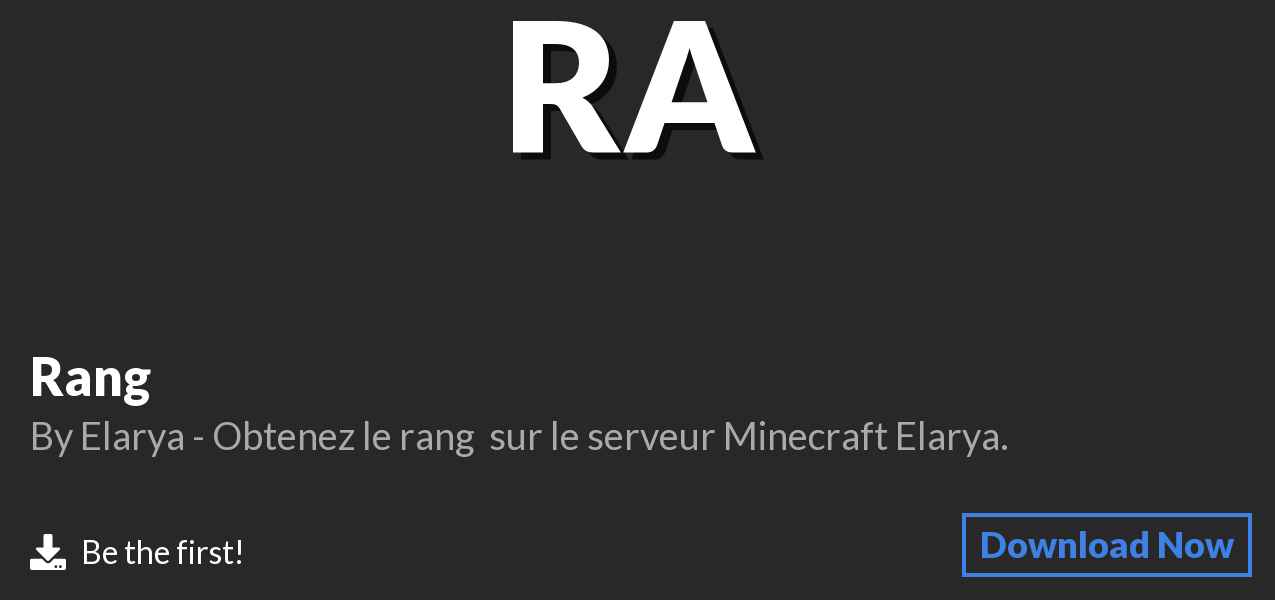 Download Rang ʜéʀᴏ on Polymart