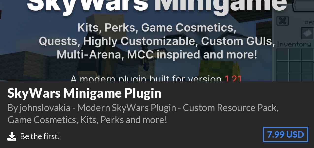 Download SkyWars Minigame Plugin on Polymart
