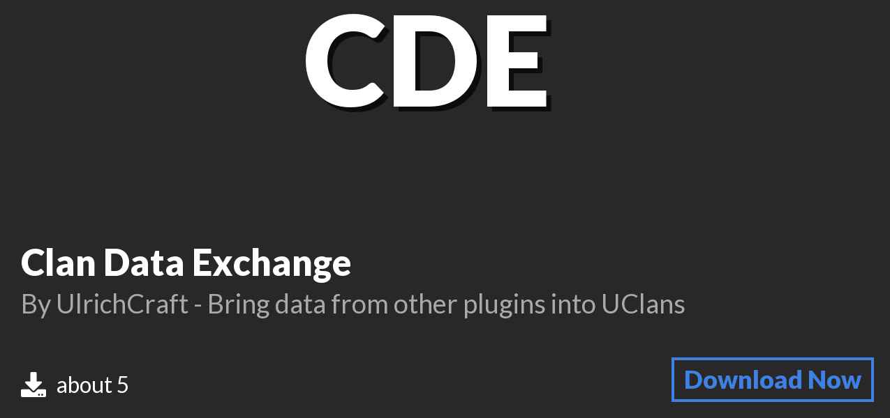Download Clan Data Exchange on Polymart