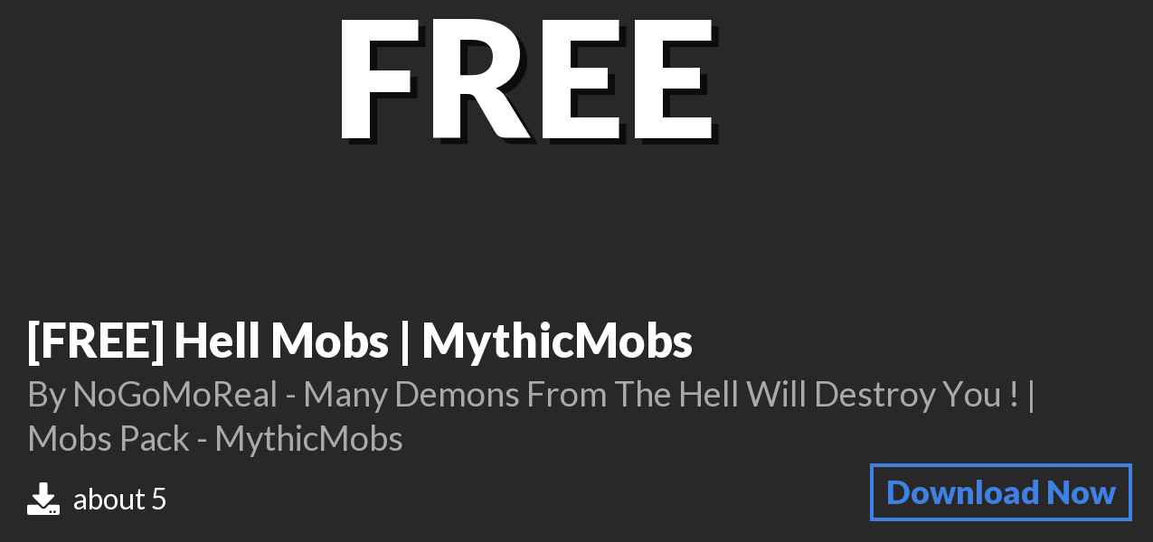 Download [FREE] Hell Mobs | MythicMobs on Polymart