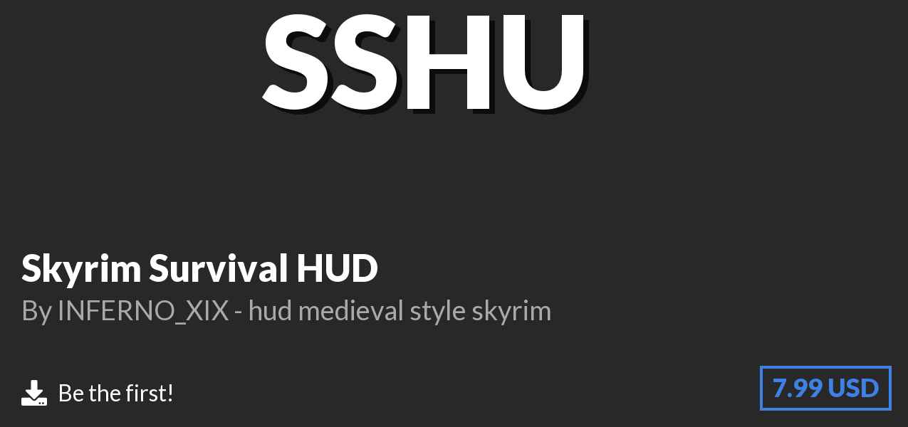 Download Skyrim Survival HUD on Polymart
