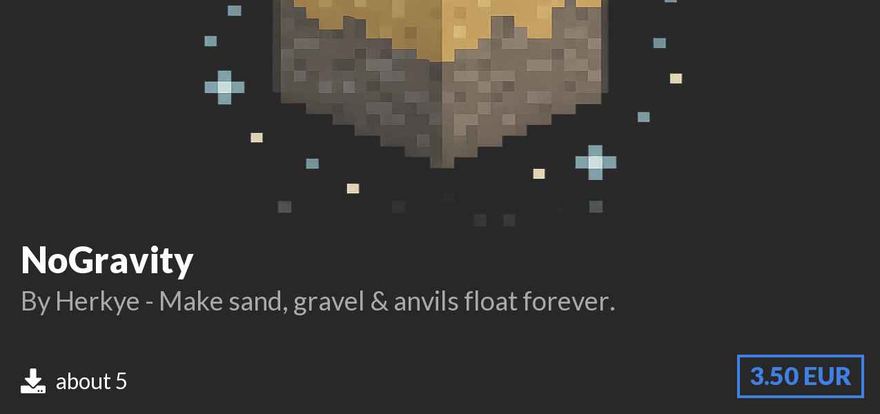 Download NoGravity on Polymart