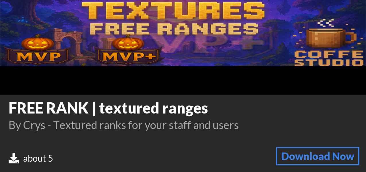 Download FREE RANK | textured ranges on Polymart