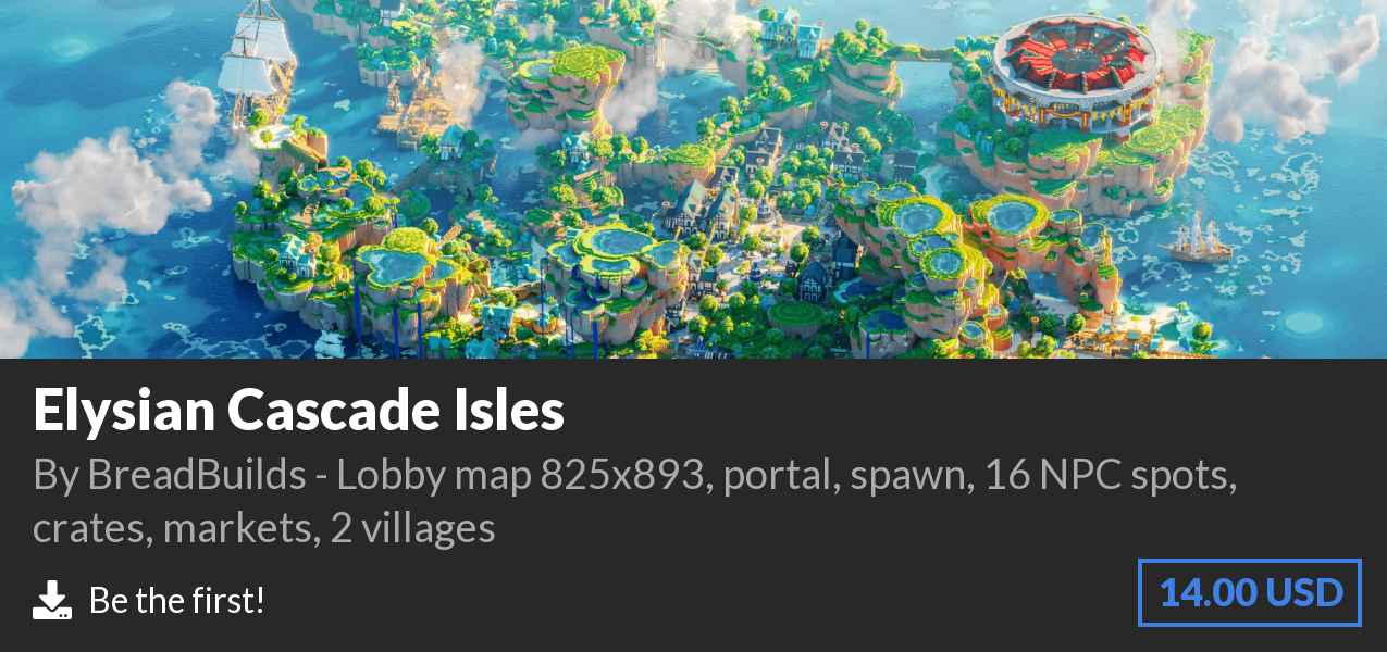 Download Elysian Cascade Isles on Polymart