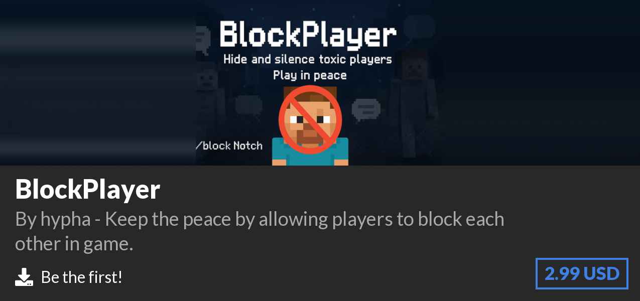 Download BlockPlayer on Polymart