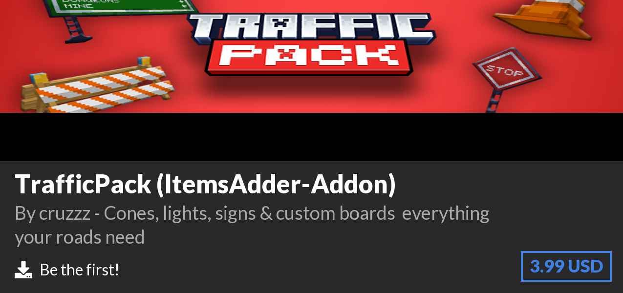 Download TrafficPack (ItemsAdder-Addon) on Polymart
