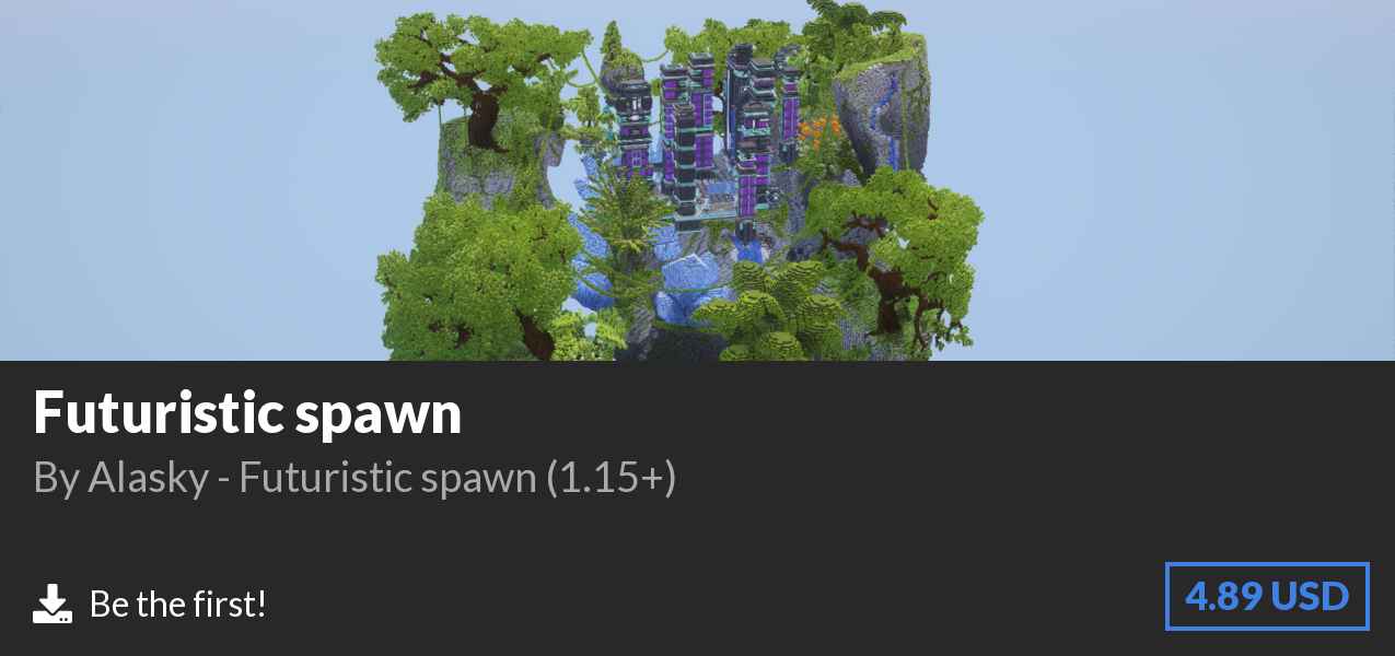Download Futuristic spawn on Polymart