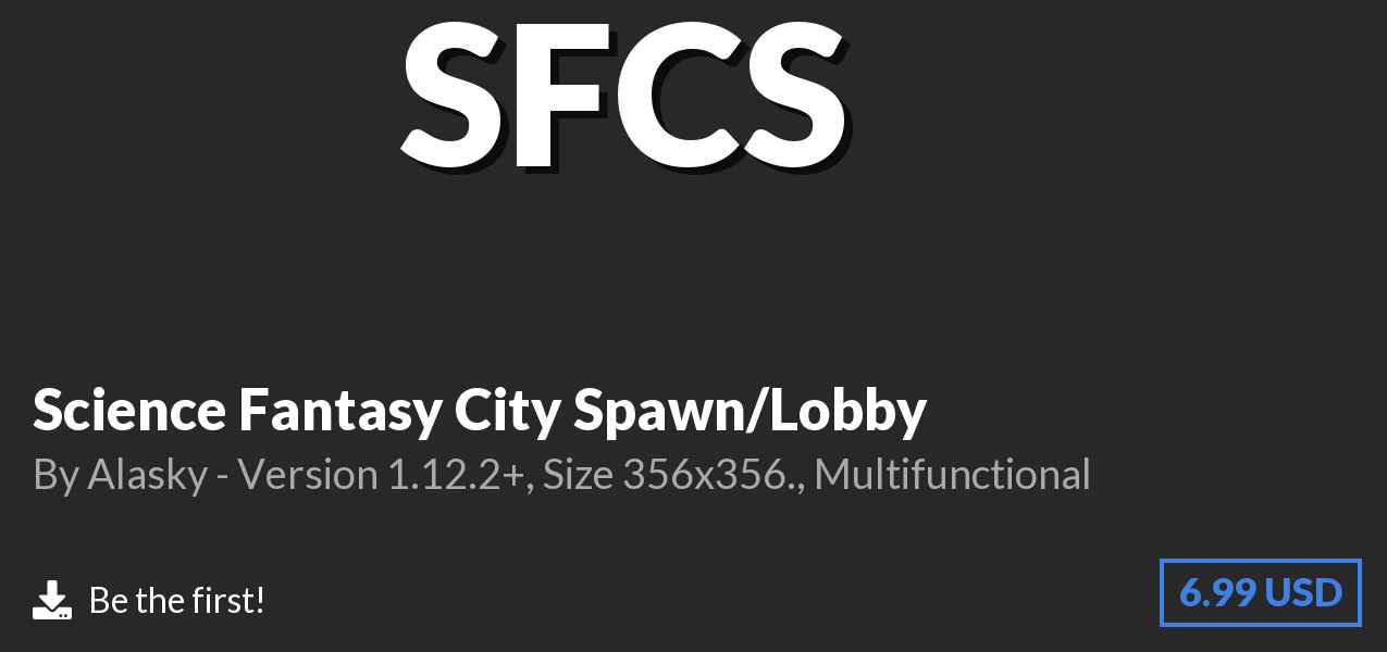 Download Science Fantasy City Spawn/Lobby on Polymart