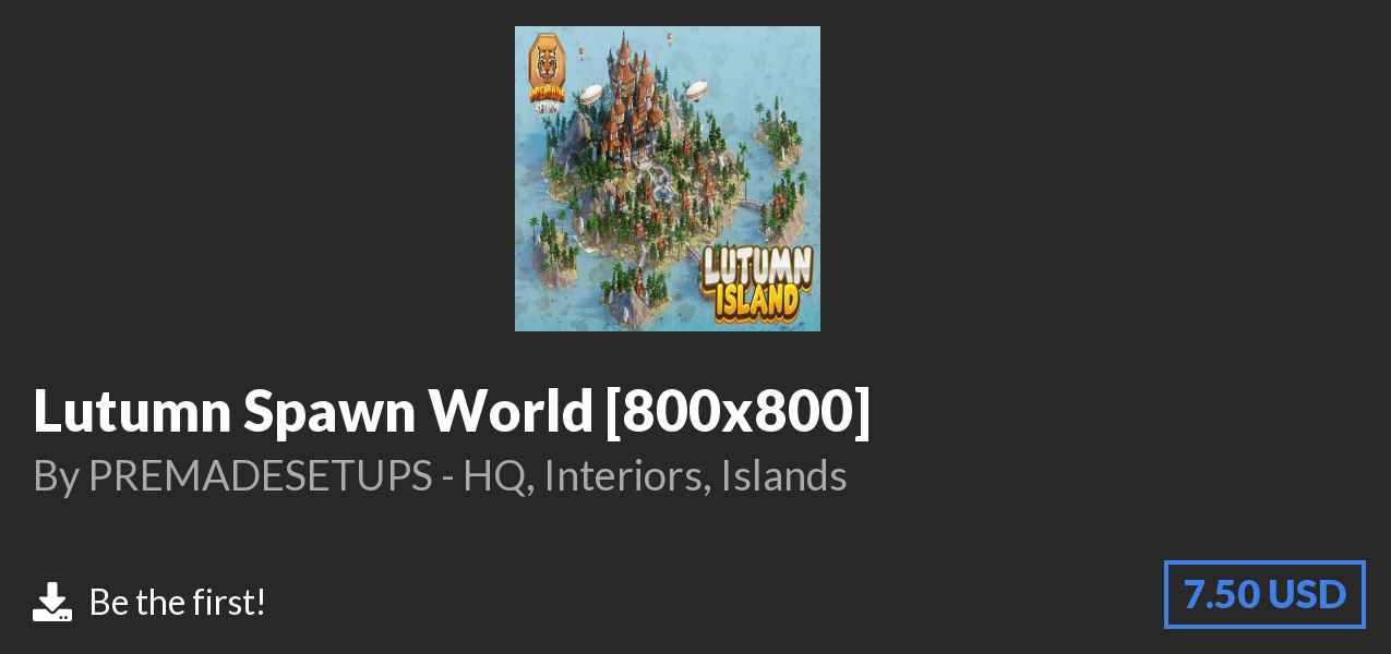 Download Lutumn Spawn World [800x800] on Polymart