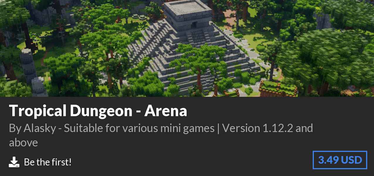 Download Tropical Dungeon - Arena on Polymart
