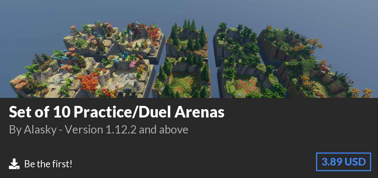 Download Set of 10 Practice/Duel Arenas on Polymart
