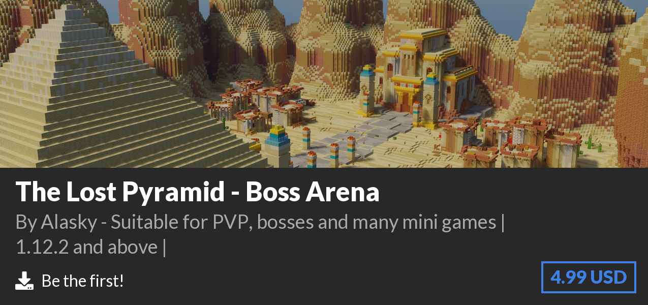 Download The Lost Pyramid - Boss Arena on Polymart