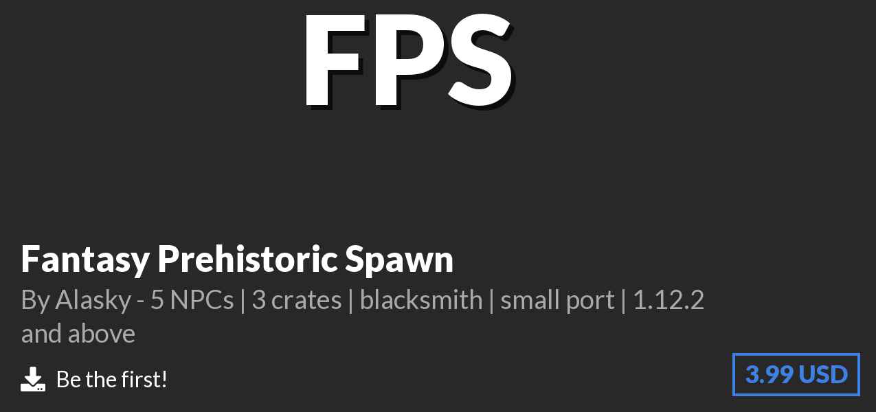 Download Fantasy Prehistoric Spawn on Polymart