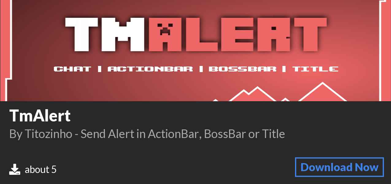 Download TmAlert on Polymart