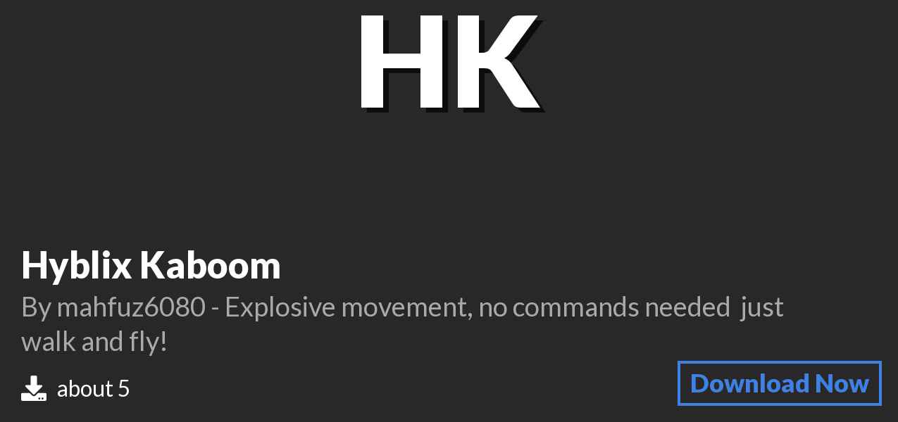 Download Hyblix Kaboom on Polymart