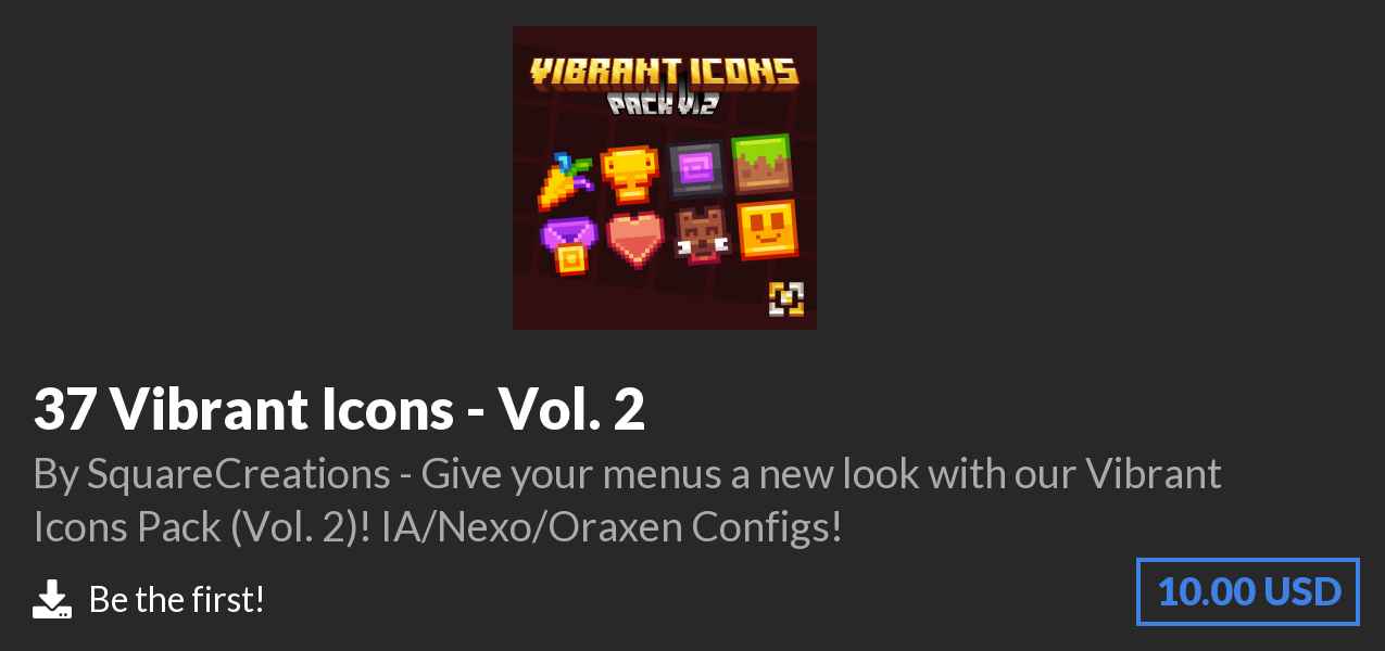 Download 37 Vibrant Icons - Vol. 2 on Polymart