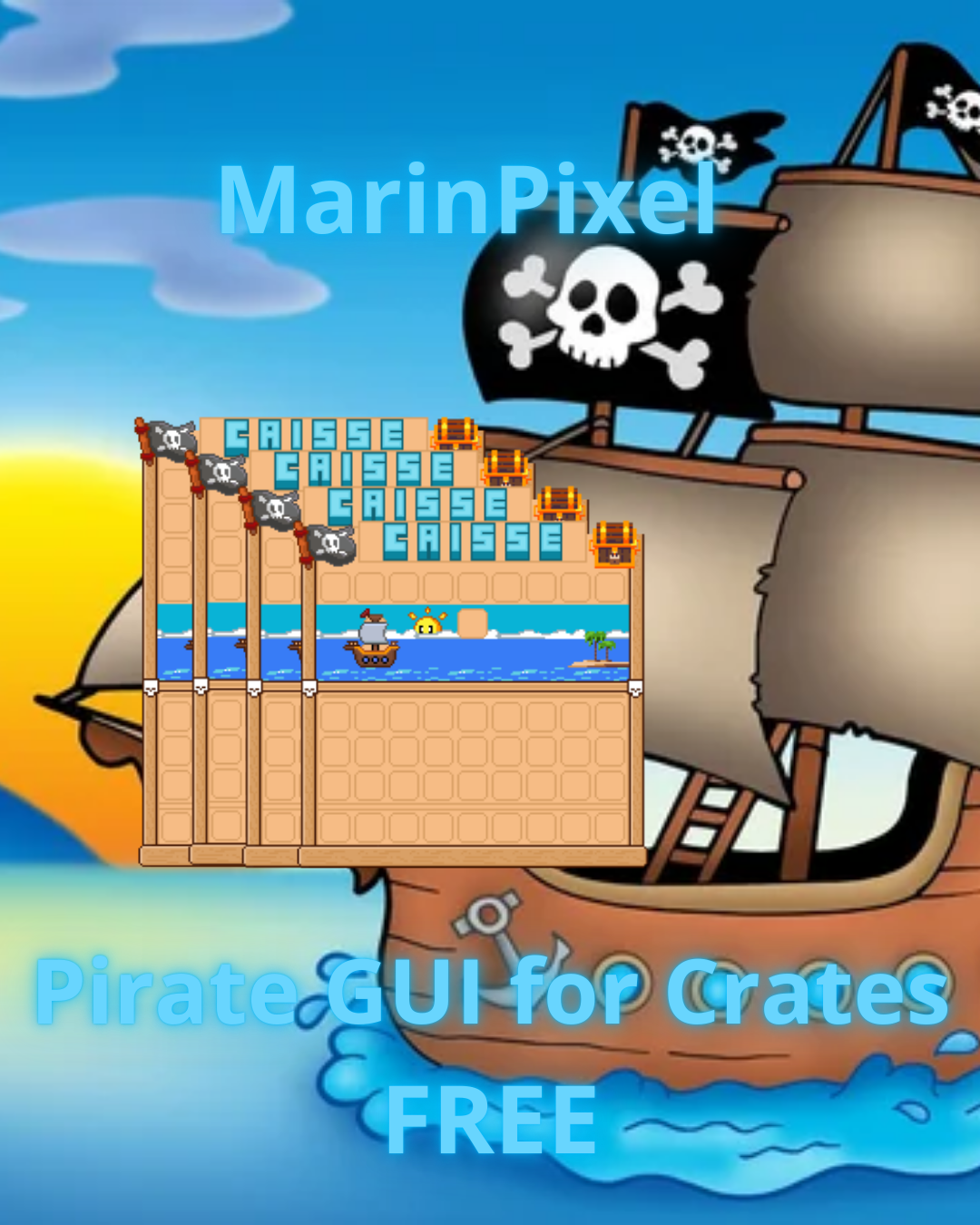 Crates gui Pirate | Itemsadder