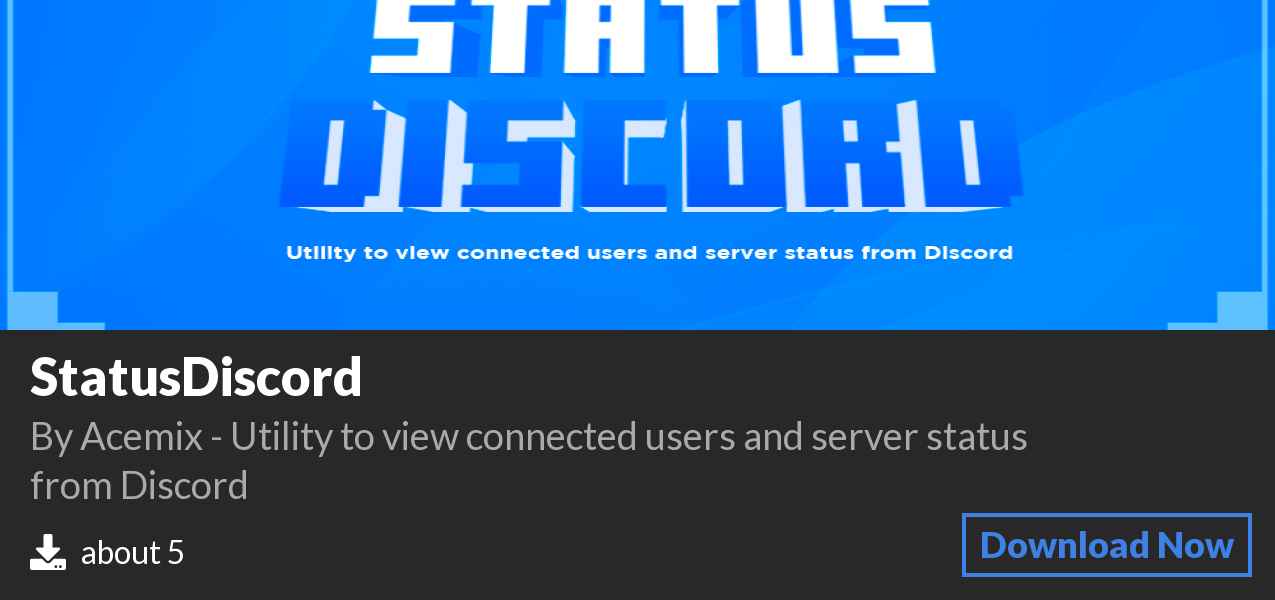 Download StatusDiscord on Polymart