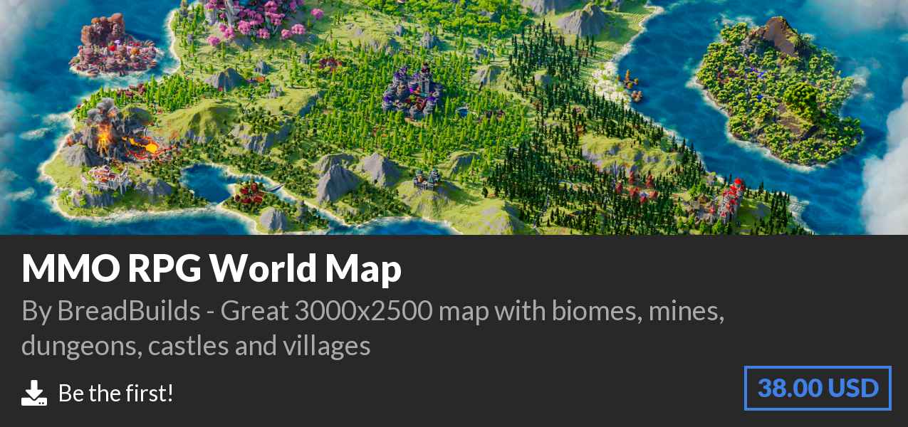 Download MMO RPG World Map on Polymart