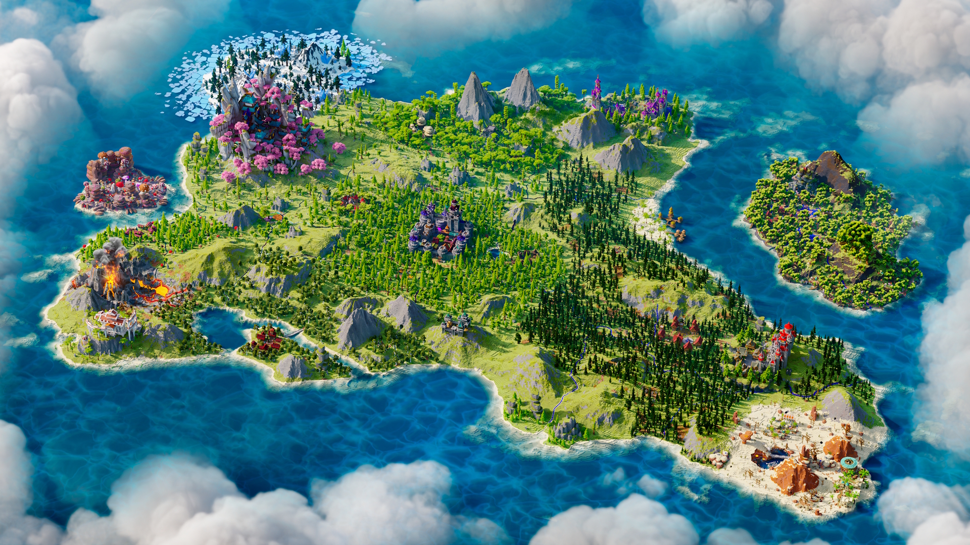 MMO RPG World Map icon