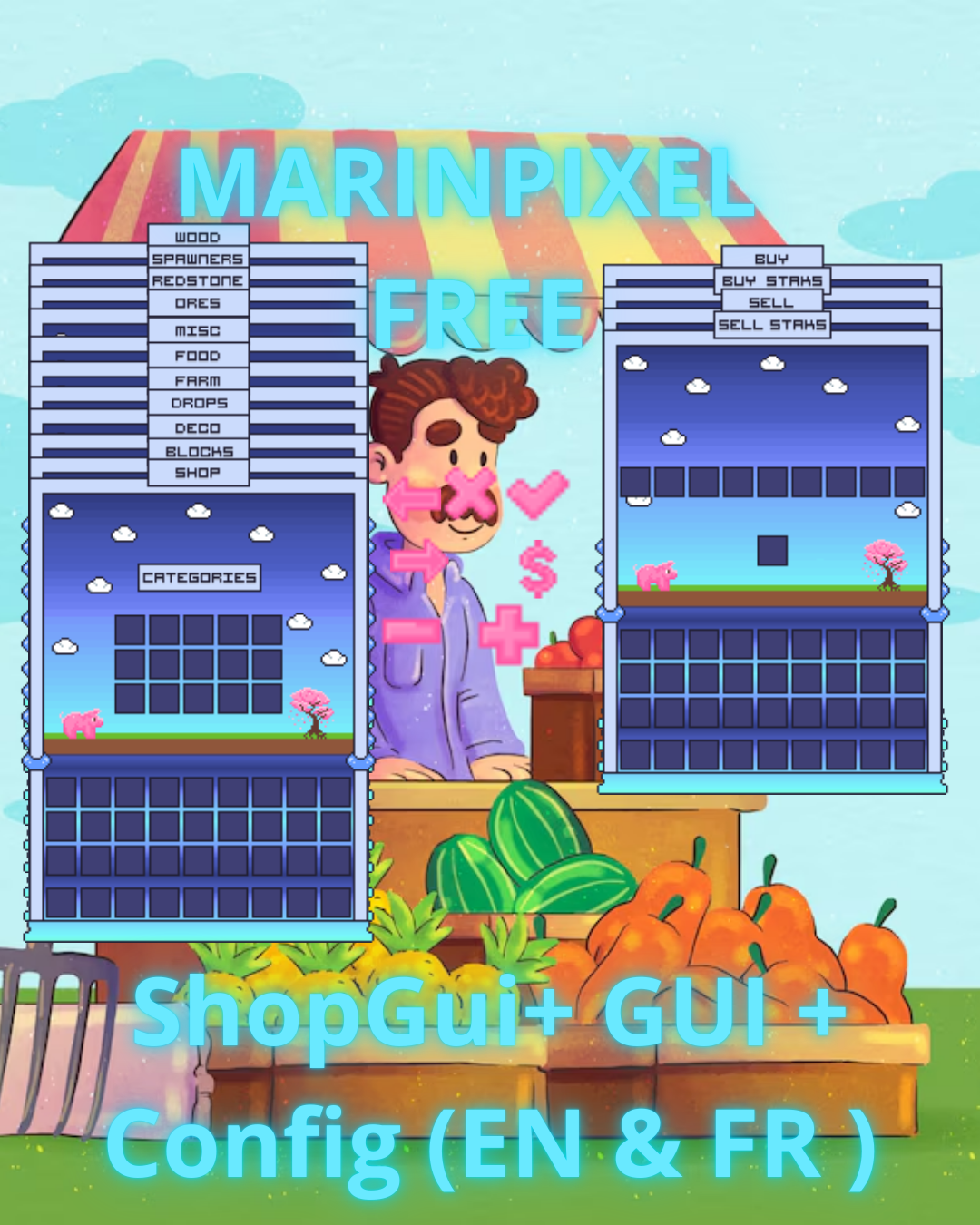 FREE |Shopgui+ textures & config