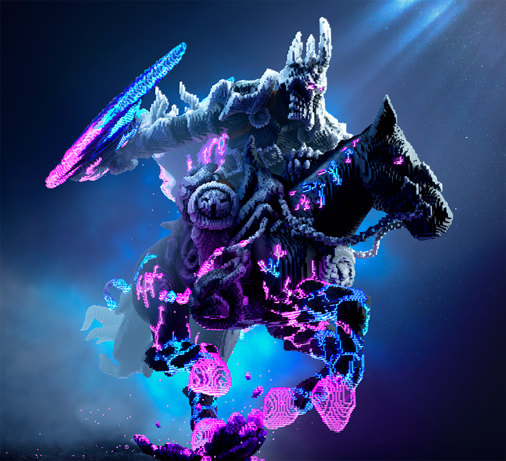 Ghostly Horserider