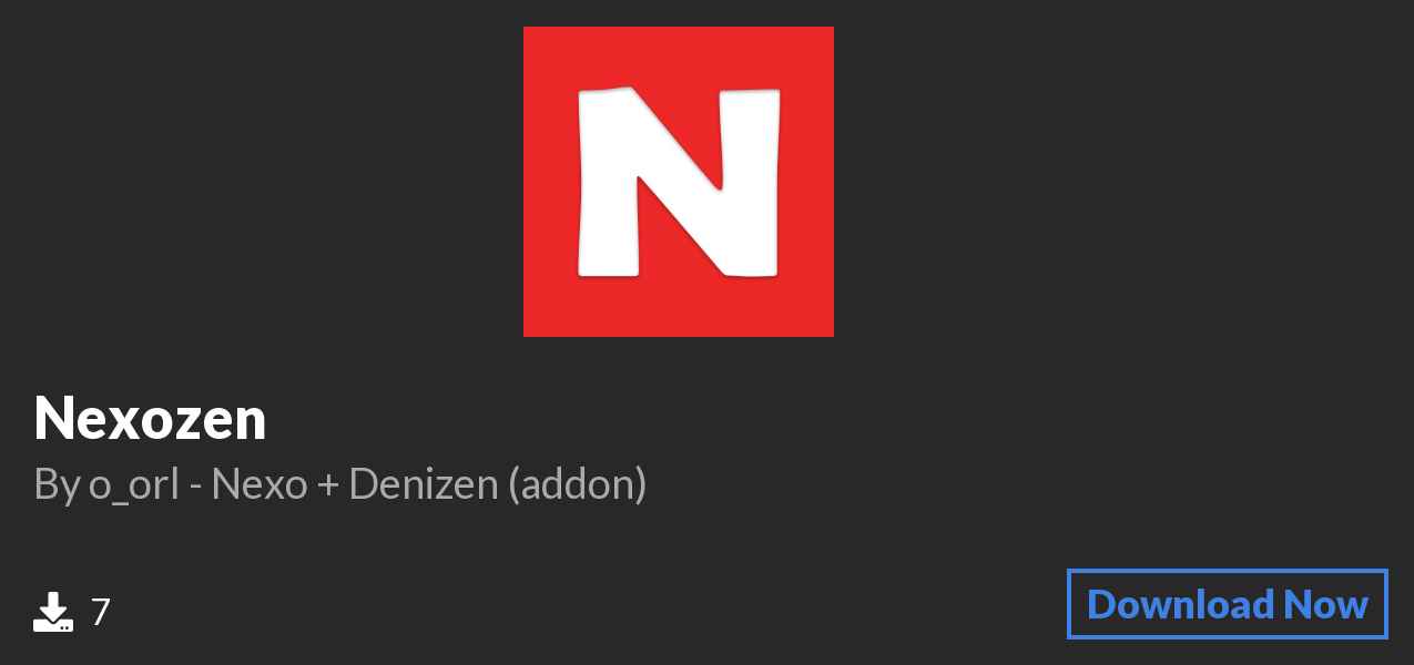 Download Nexozen on Polymart