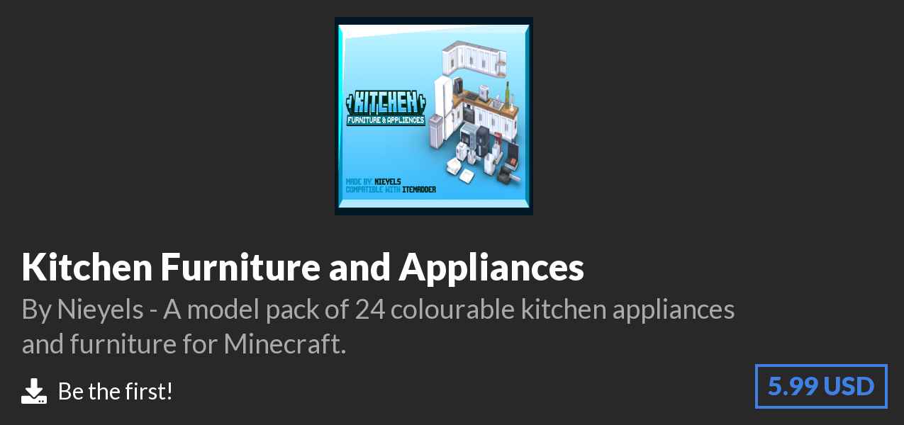 Download Kitchen Furniture and Appliances on Polymart