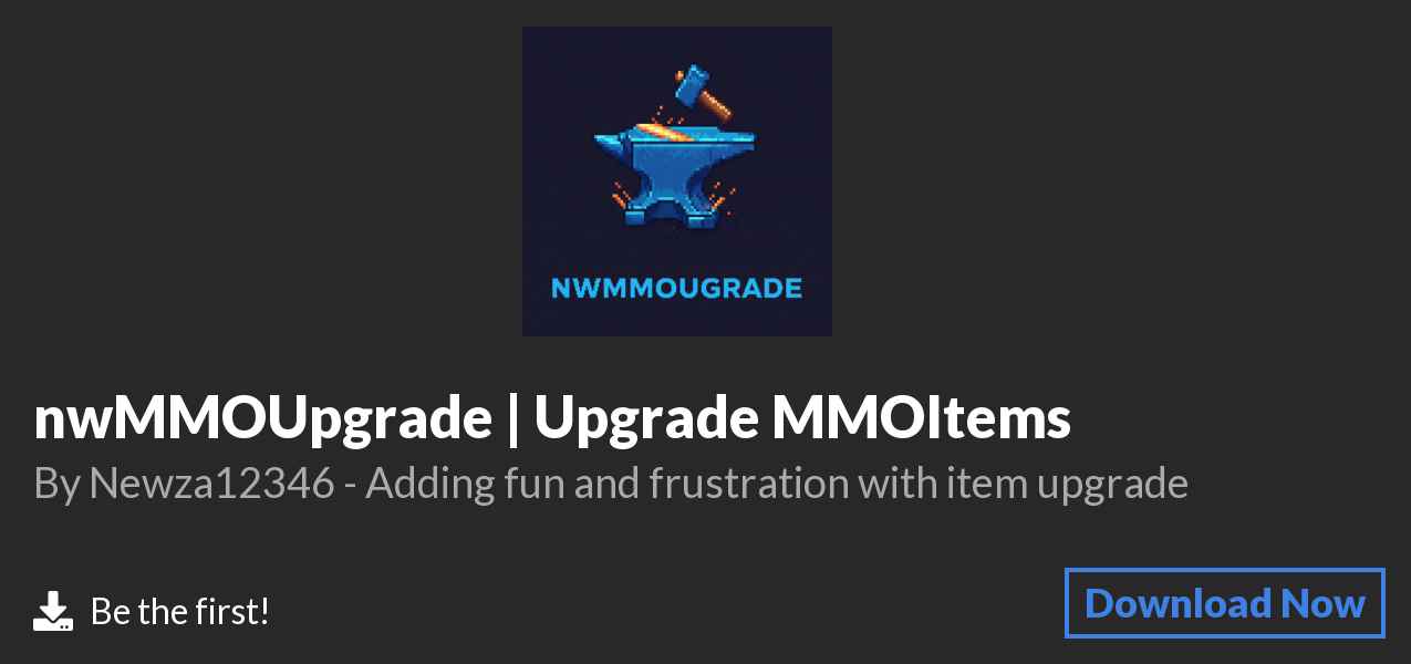 Download nwMMOUpgrade | Upgrade MMOItems on Polymart