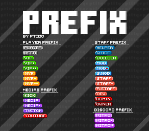 Shiny Prefix Pack