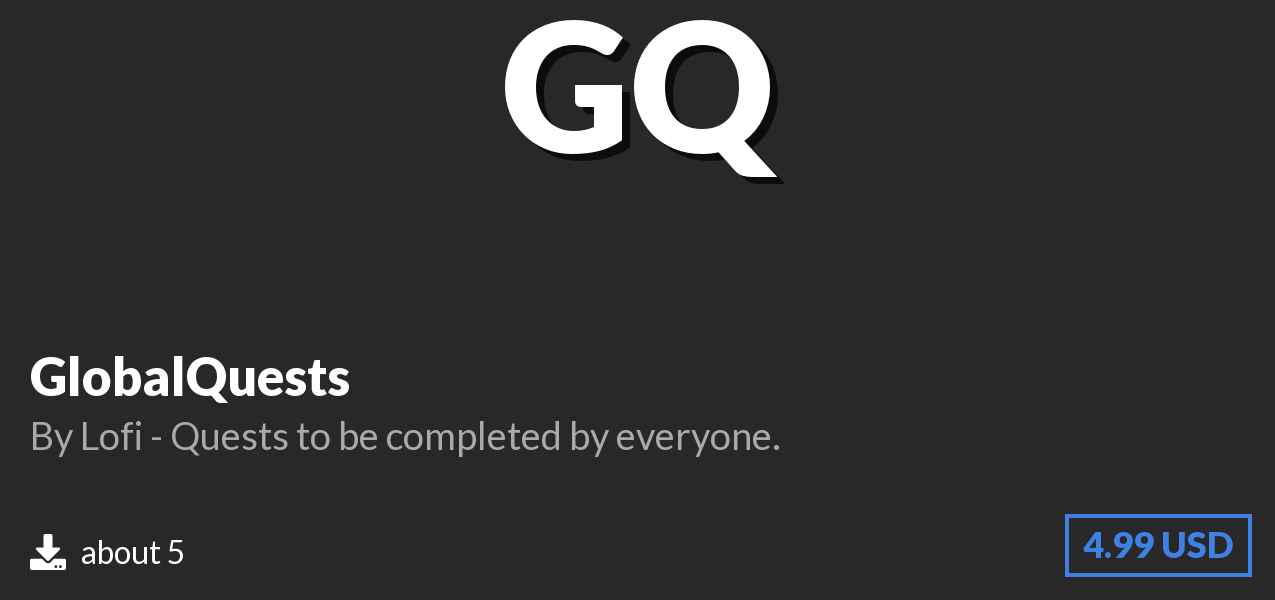 Download GlobalQuests on Polymart