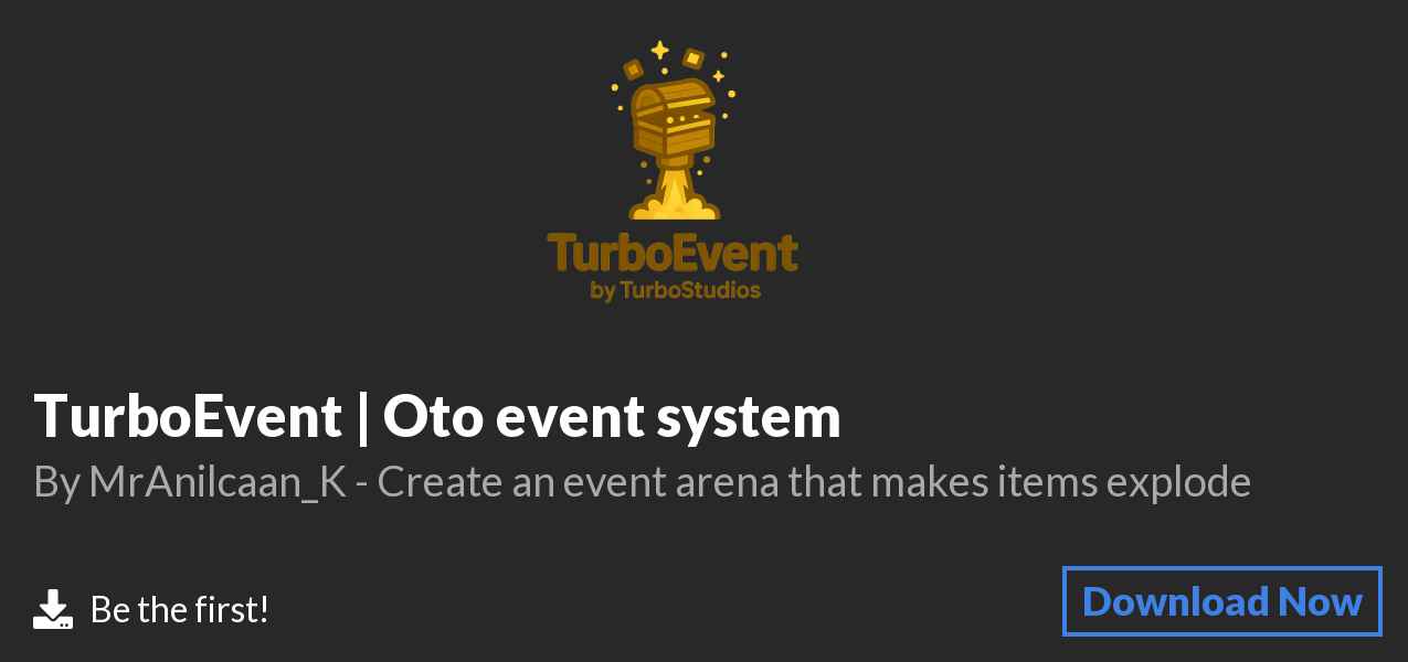 Download TurboEvent | Oto event system on Polymart
