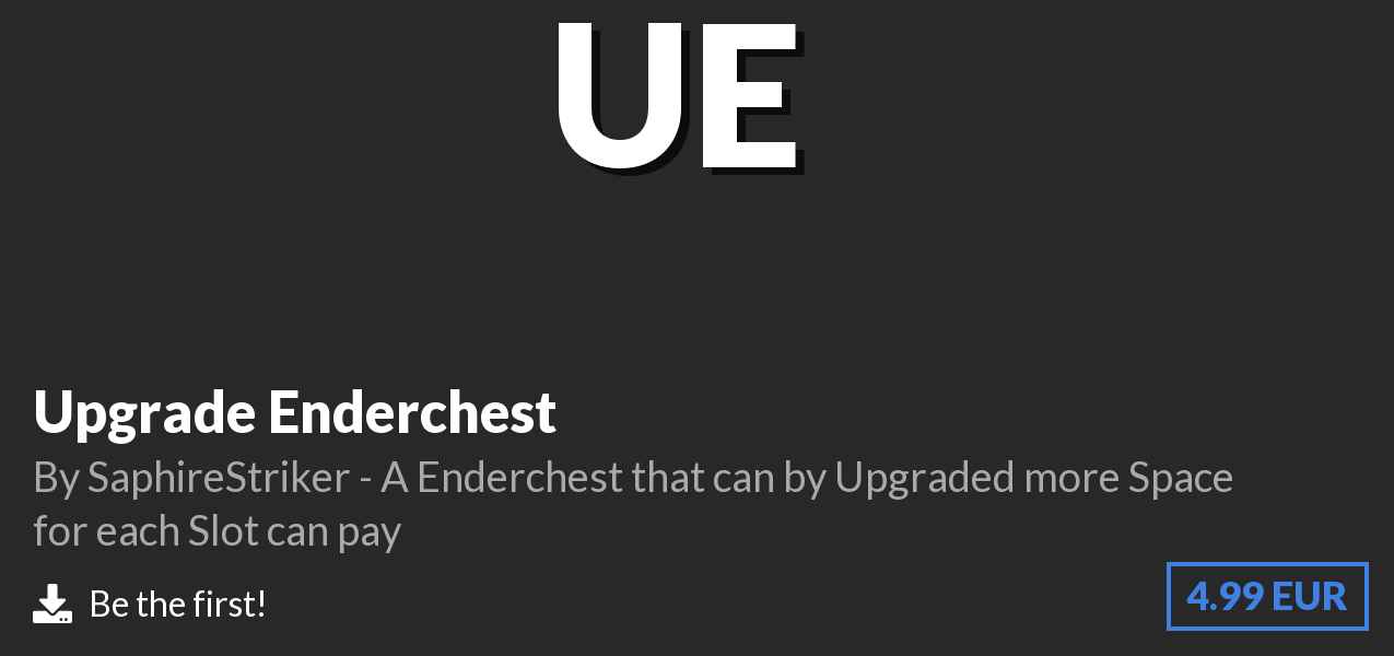 Download Upgrade Enderchest on Polymart