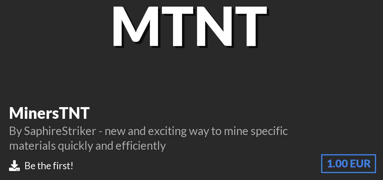 Download MinersTNT on Polymart