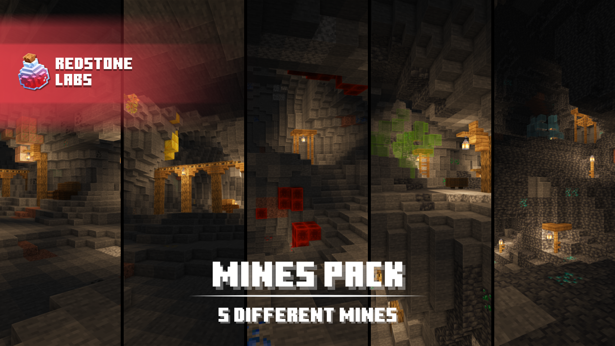Mines pack - 5 Different mines