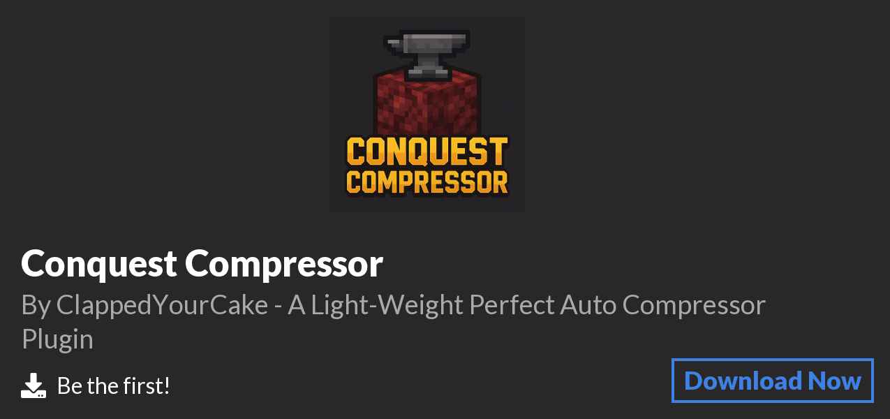 Download Conquest Compressor on Polymart