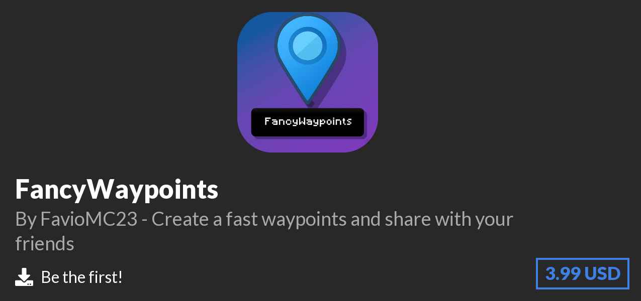Download FancyWaypoints on Polymart