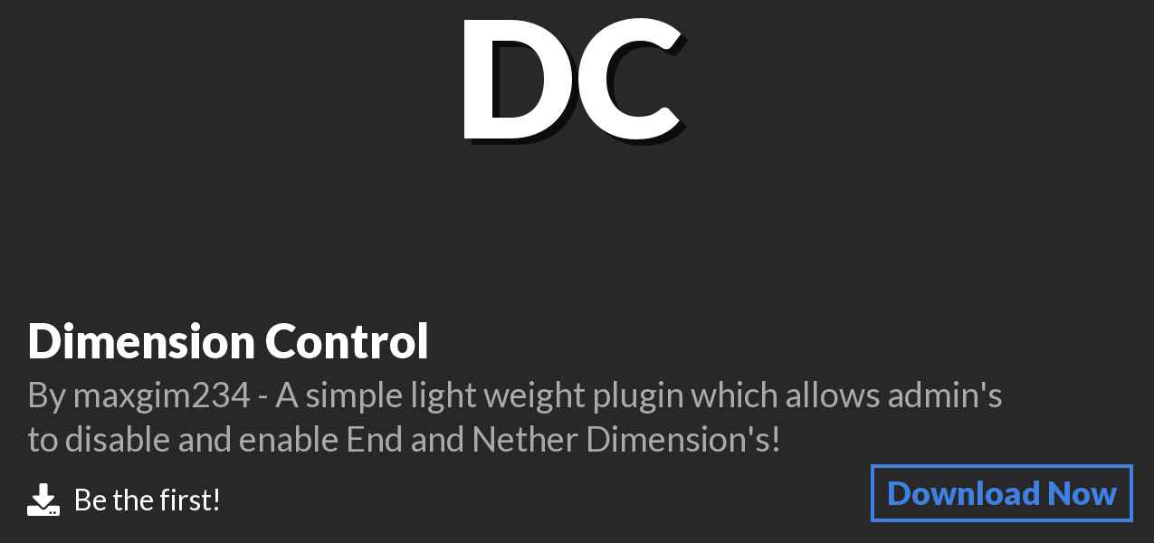 Download Dimension Control on Polymart