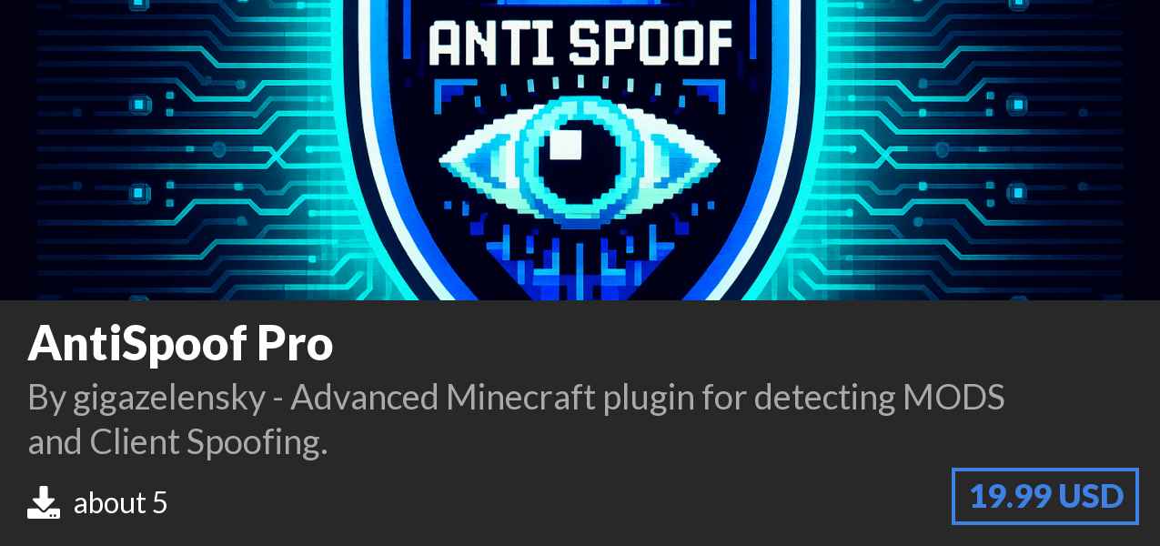 Download AntiSpoof Pro on Polymart