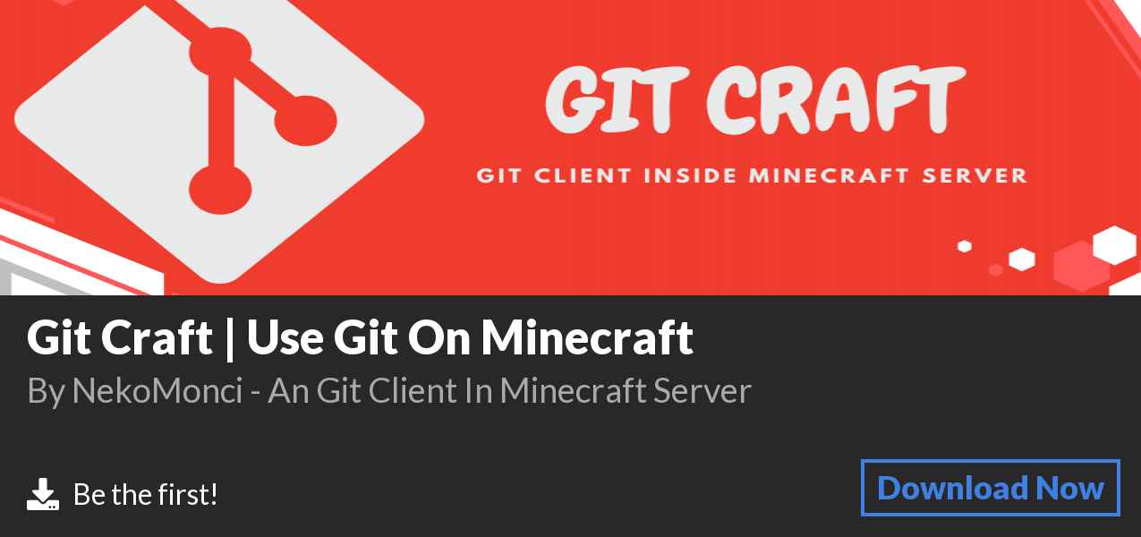 Download Git Craft | Use Git On Minecraft on Polymart