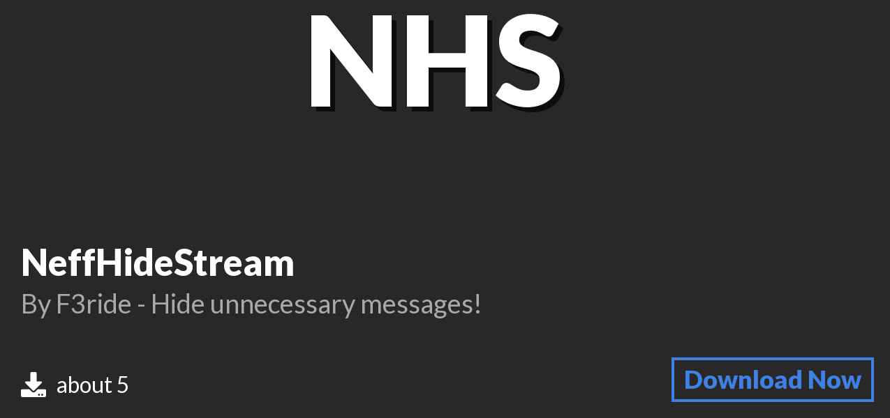 Download NeffHideStream on Polymart