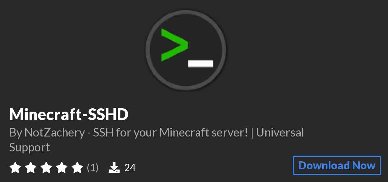 Download Minecraft-SSHD on Polymart