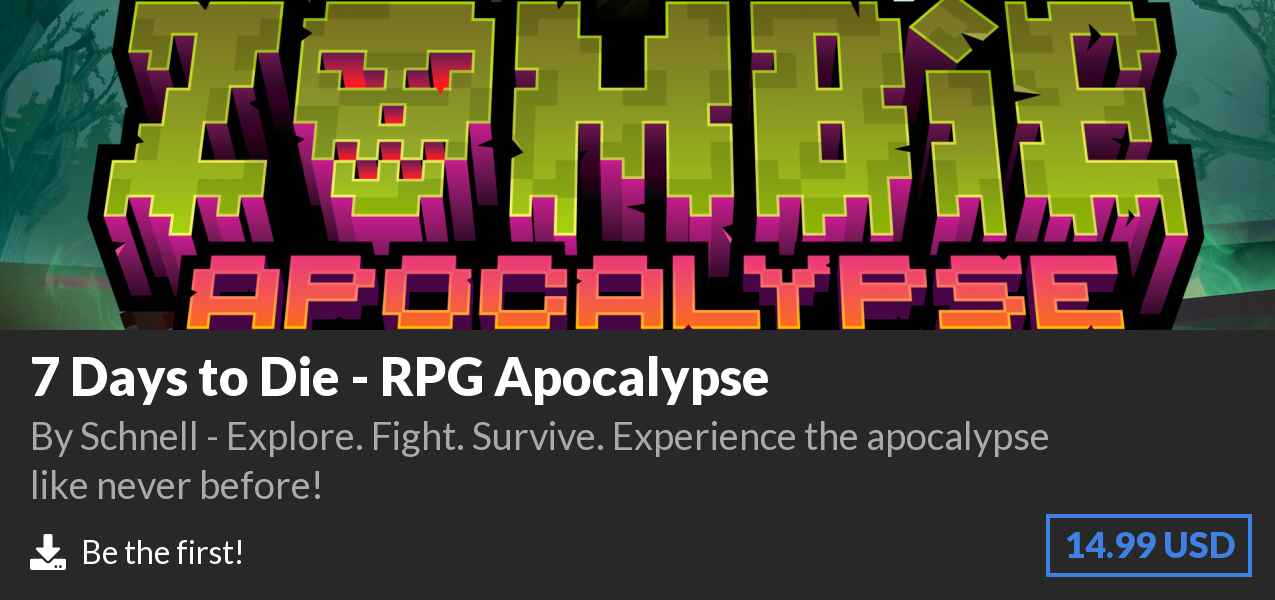 Download 7 Days to Die - RPG Apocalypse on Polymart