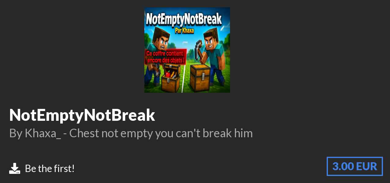 Download NotEmptyNotBreak on Polymart