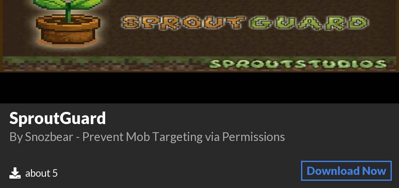 Download SproutGuard on Polymart