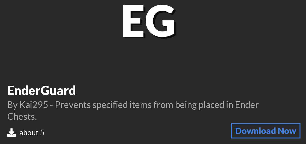 Download EnderGuard on Polymart