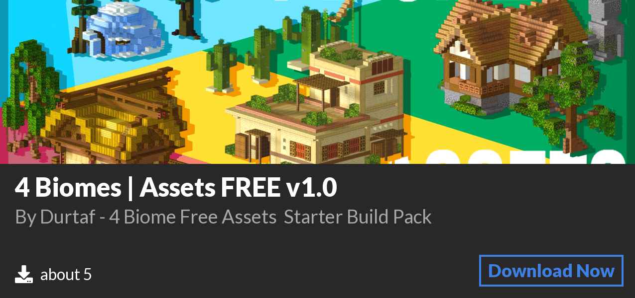 Download 4 Biomes | Assets FREE v1.0 on Polymart