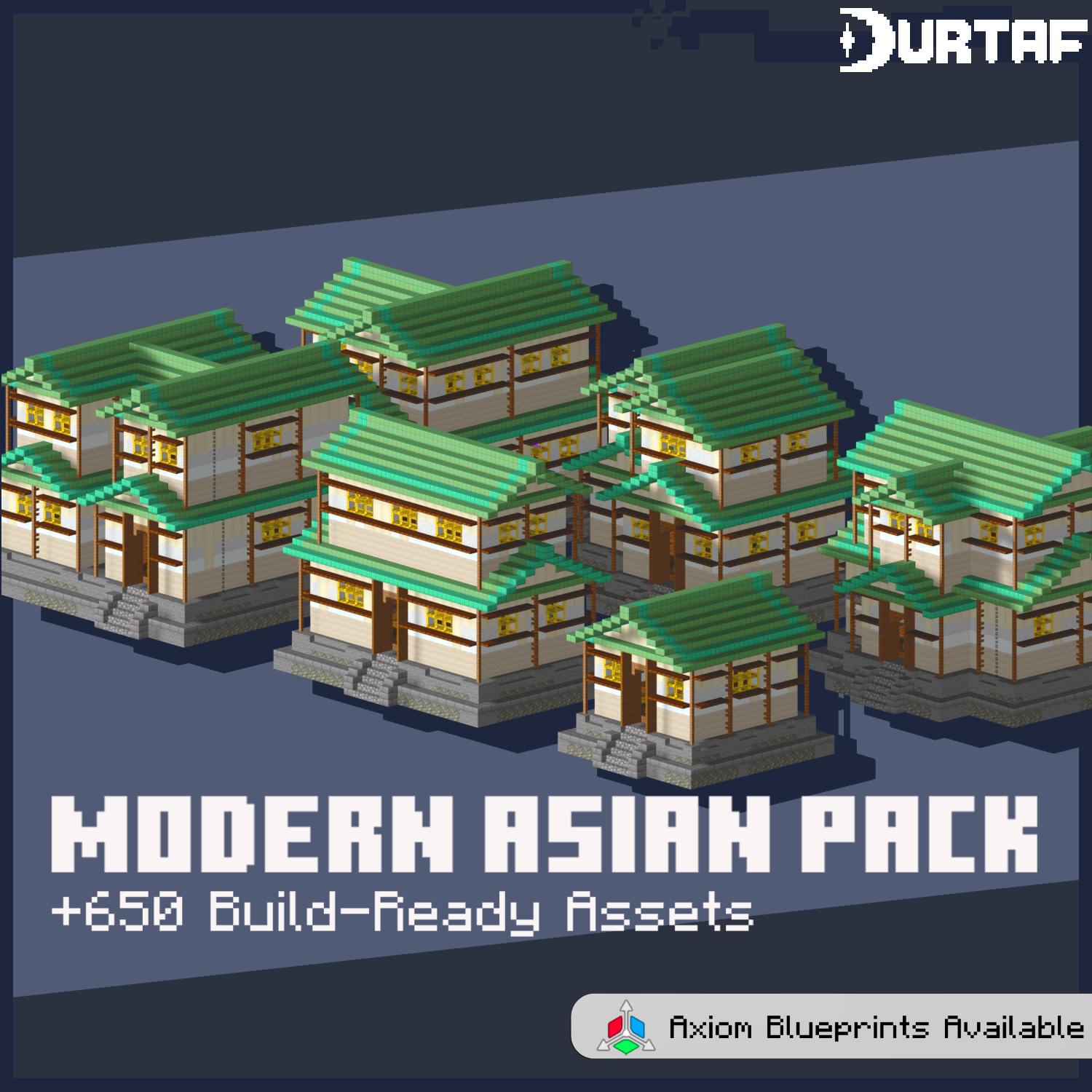 Modern Asian Pack +650 Assets