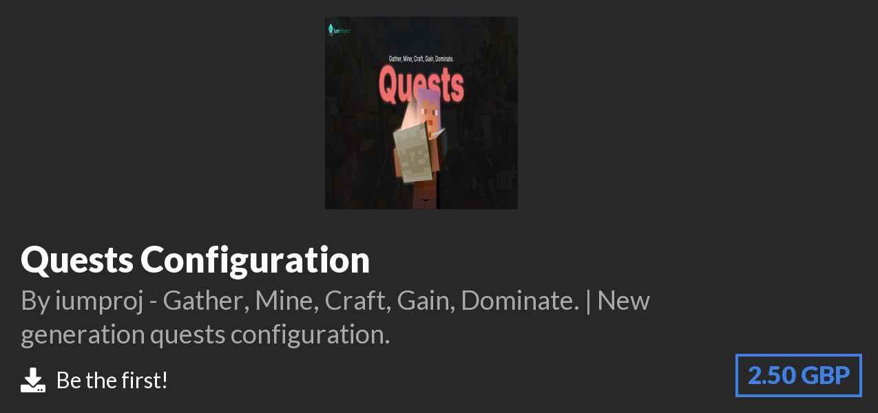 Download Quests Configuration on Polymart