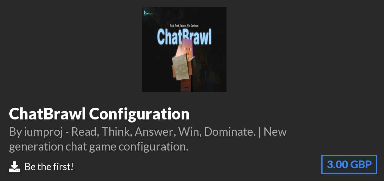 Download ChatBrawl Configuration on Polymart